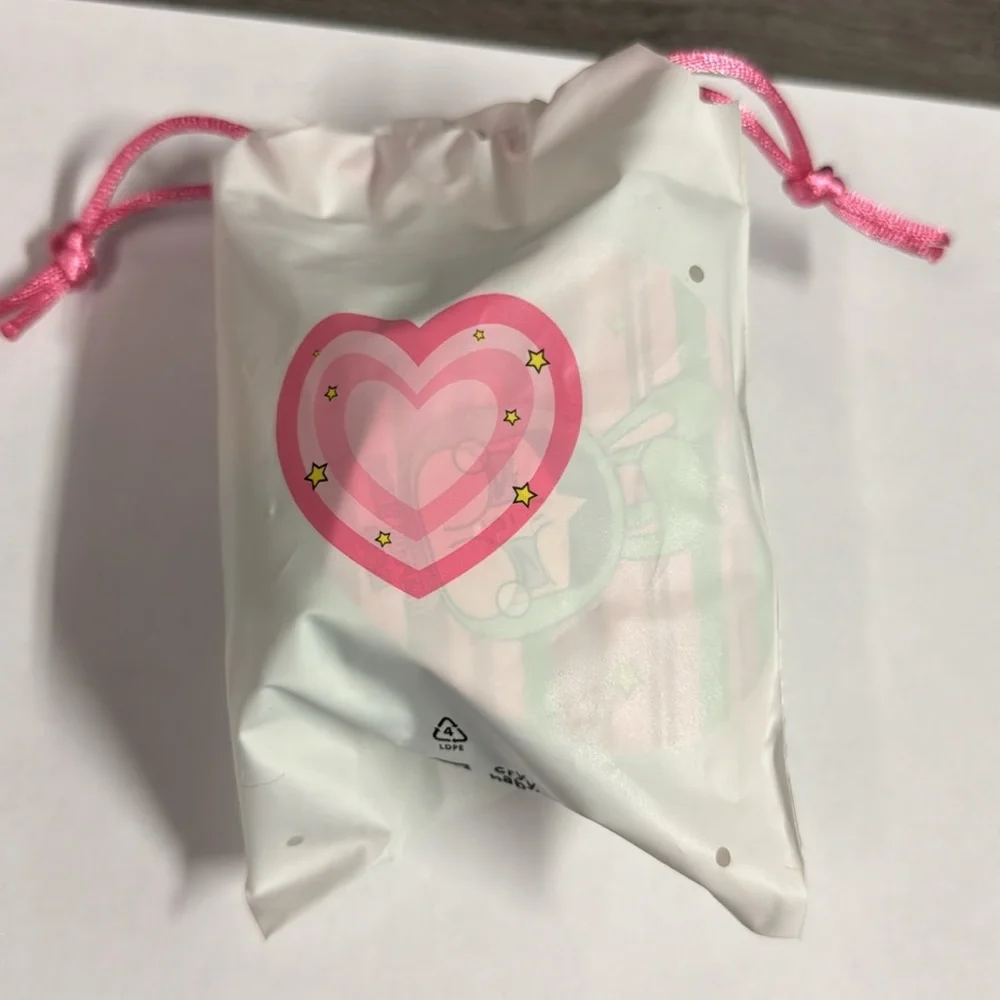 NWOT CRYBABY × Powerpuff Girls Series-Vinyl Face Plush - Bunny Buttercup - Picture 12 of 12